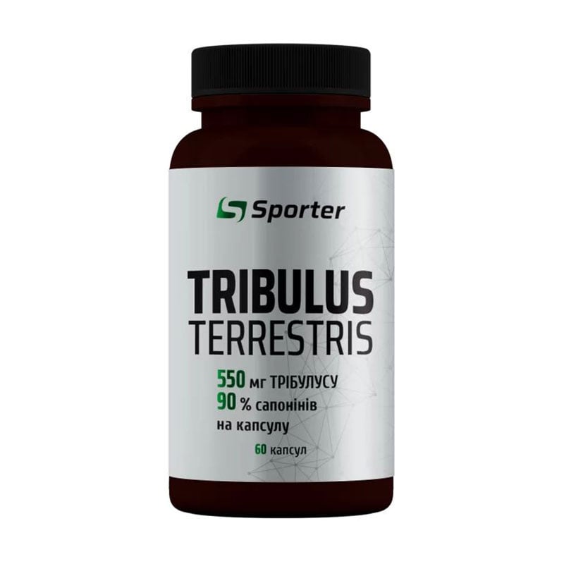 Трибулус террестріс Sporter Tribulus Terrestris, 60 капсул